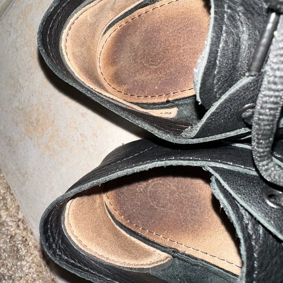 Softstar Primal Runamoc Megagrip Black Leather Casual Shoes Size 8 Wide - Picture 6 of 11